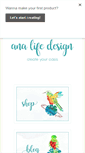 Mobile Screenshot of analifedesign.com